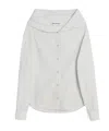 Our Legacy Diner Pinstripe Super Poplin In White
