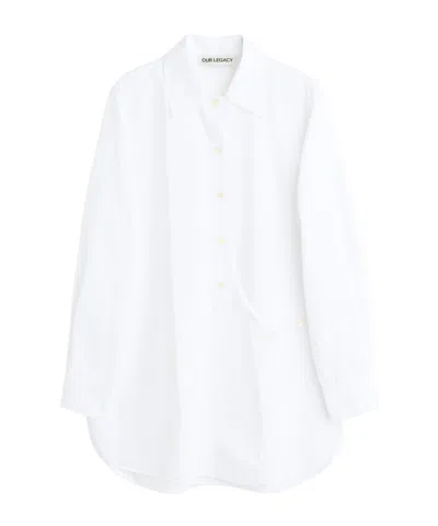 Our Legacy Long Sleeve Shirt In White