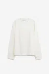 Our Legacy Boxy-fit Long Sleeve T-shirt With Ribbed Neckline