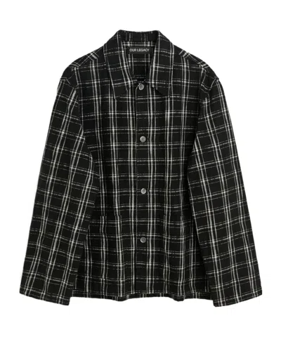OUR LEGACY OUR LEGACY HAVEN CHECK OVERSHIRT