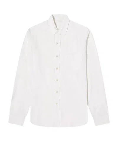 Our Legacy Long-sleeved Classic Shirt In White
