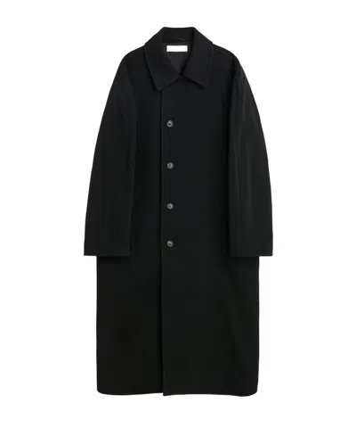 Our Legacy Long-sleeved Coat In Black