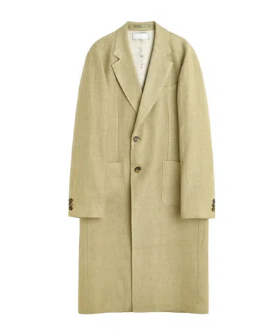 Our Legacy Long-sleeved Coat In Nude