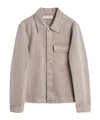 Our Legacy Taupe Rebirth Denim Jacket In Nude