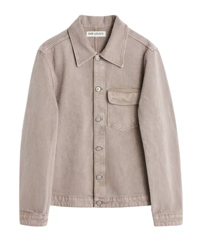 OUR LEGACY LONG-SLEEVED DENIM JACKET