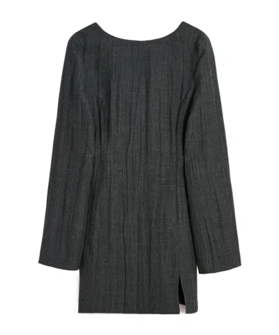 Our Legacy Long-sleeved Dress In Gray