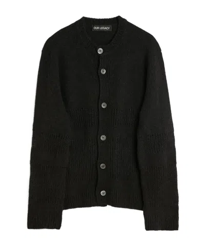 OUR LEGACY OUR LEGACY OPA KNIT BUTTON CARDIGAN