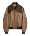 Our Legacy Pharos Leather Bomber Jacket