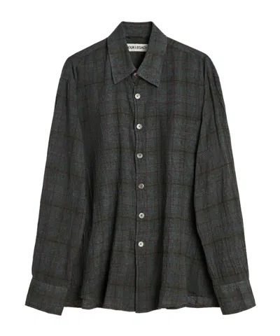 Our Legacy Long-sleeved Shirt In Black