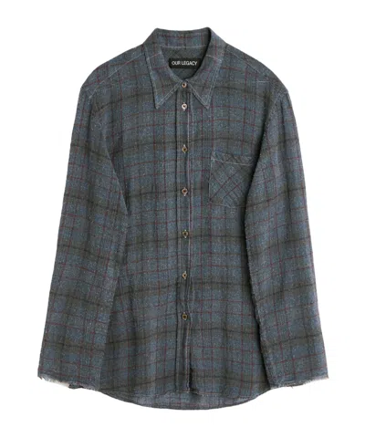 Our Legacy Long-sleeved Shirt In Black