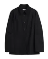 Our Legacy Oversized Long-sleeve Shirt In Black