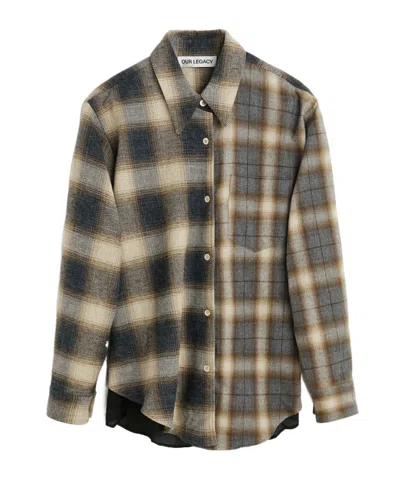 Our Legacy Long-sleeved Shirt In Multicolor