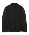 Our Legacy Long-sleeved Suit Coat In Black