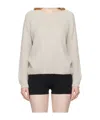 Our Legacy Long-sleeved Sweater In White