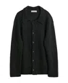 Our Legacy Big Cardigan In Black