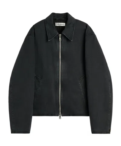 Our Legacy Long-sleeve Casual Jacket In Black