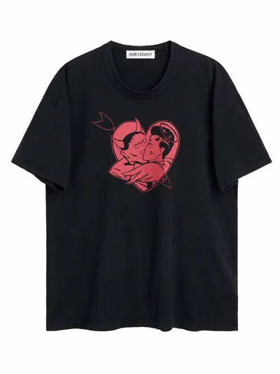 Our Legacy Loose T-shirt In Black