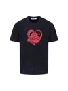 Our Legacy Mens Love Story Print Loose Love Graphic-print Cotton T-shirt In Black