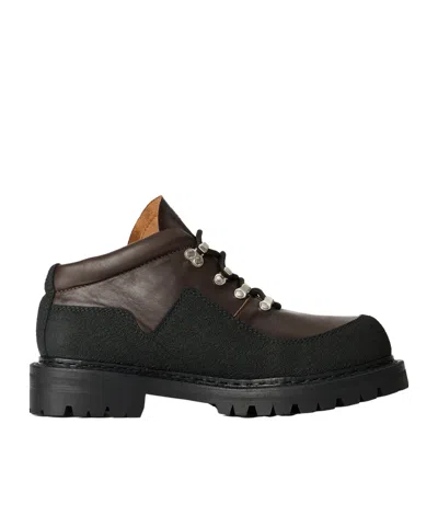 OUR LEGACY OUR LEGACY LUG-SOLE LEATHER BOOTS