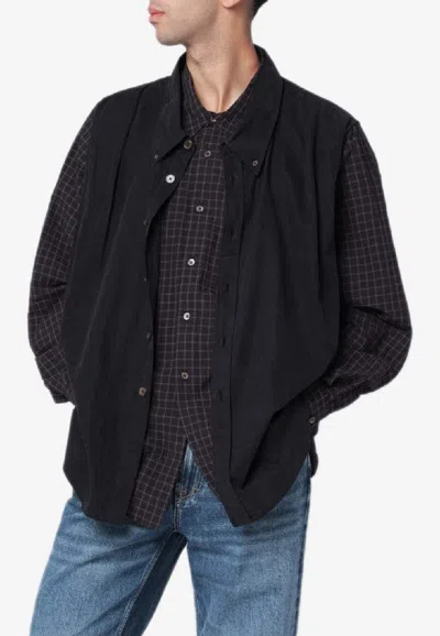 Our Legacy Lumberjack-style Check Shirt In Black