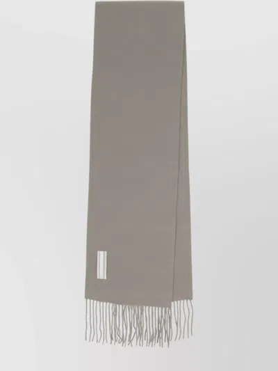 OUR LEGACY LUXURIOUS SCARF FRINGED EDGES