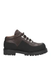 Our Legacy Ankle Boots With Round Toe And Lug Sole In Brown