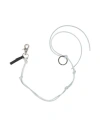 Our Legacy Man Key Ring Sky Blue Size - Leather, Metal