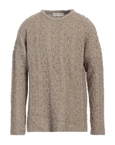 OUR LEGACY OUR LEGACY MAN SWEATER KHAKI SIZE 42 VIRGIN WOOL, ACRYLIC