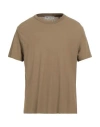 Our Legacy Man T-shirt Military Green Size 40 Cotton In Green