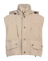 Our Legacy Man Vest Taupe Size 38 Cotton, Polyamide In Neutral