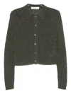 Our Legacy Mazzy Cardigan In Green