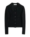 Our Legacy Mazzy Ribbed-knit Cardigan In Black