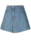 Our Legacy Medium-wash Denim Skirt In Blue