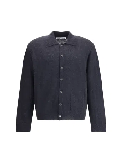 Our Legacy Men Alpaca Cardigan In Black