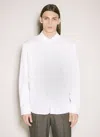 Our Legacy Off-white Coco Shirt With Point Collar And Mother Of Pearl Buttons In White
