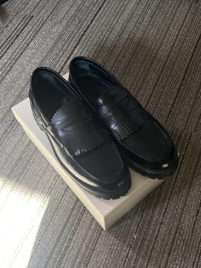 Pre-owned Our Legacy Men's Chunky Loafer In Black