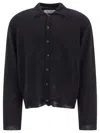 Our Legacy Evening Polo Shirt In Black