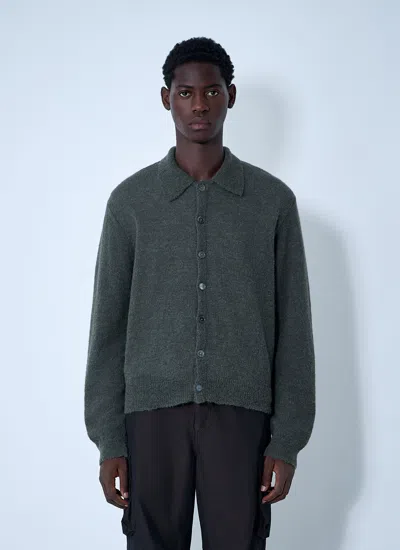 Our Legacy Men Evening Polo Shirt In Gray