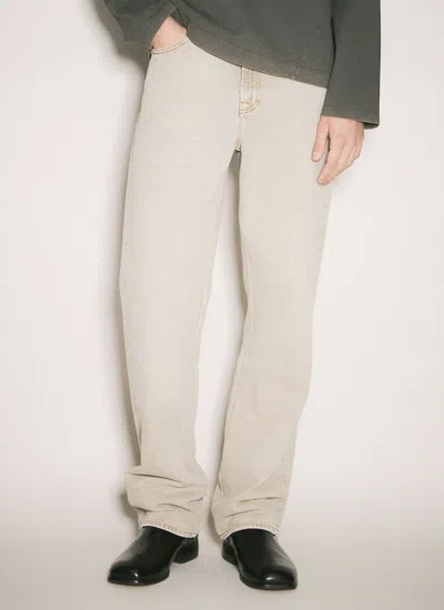 Our Legacy Men Formal Cut Jeans In Neutral
