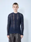 Our Legacy Men Formal Sweater In Blue