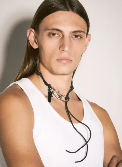 Our Legacy Men Ladon Keyring Necklace In Black