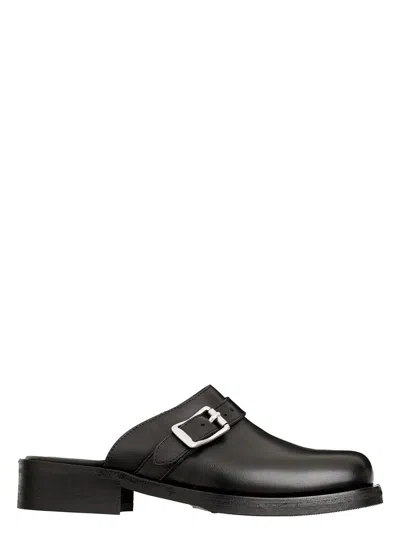 OUR LEGACY MEN'S LEATHER MULE TRUCK SHOE