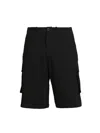 Our Legacy Mount Cotton-canvas Cargo Shorts In Black Canvas