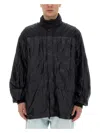 Our Legacy Exhaust Puffa Techno Fabric Jacket In Black