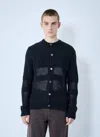 Our Legacy Men Opa Knit Cardigan In Blue