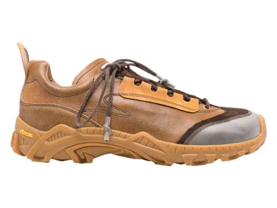 Pre-owned Our Legacy Men's  Gabe Sneakers In Autumn/oak/suede