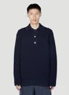 Our Legacy Big Piquet Ribbed-knit Cotton Sweater In Multi