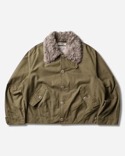 Our Legacy Men S Aerial Jacket Pigment Khaki In Green