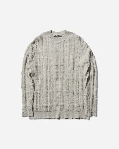 Our Legacy Men S Formal Roundneck Sweater Cloud In Grey