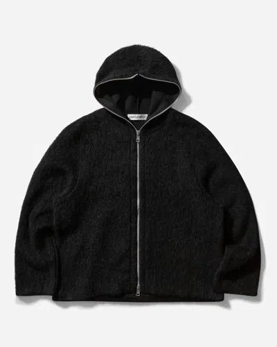 Our Legacy Men S Full Zip Hoodie In Black